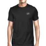 World's Best Dad Mens Black Graphic T-Shirt Cute