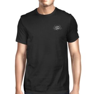 World's Best Dad Mens Black Graphic T-Shirt Cute